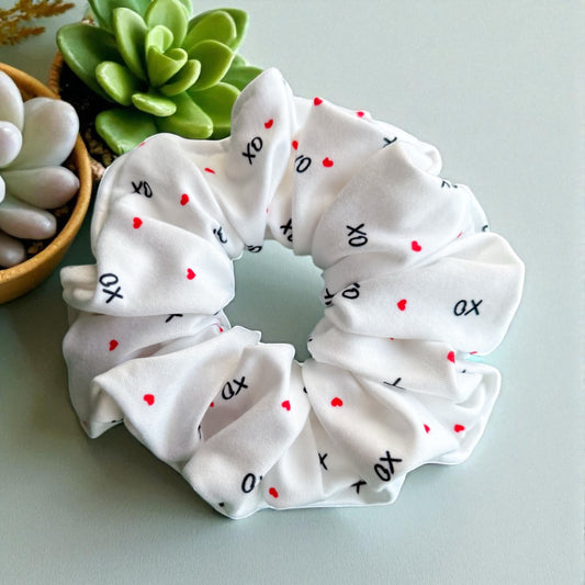 Hugs & Kisses Scrunchie