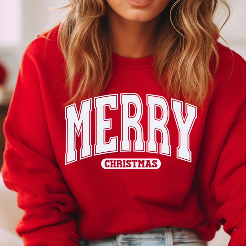 Merry Christmas Crewneck Sweatshirt