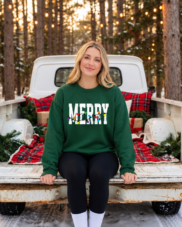 Lit For Christmas Crewneck