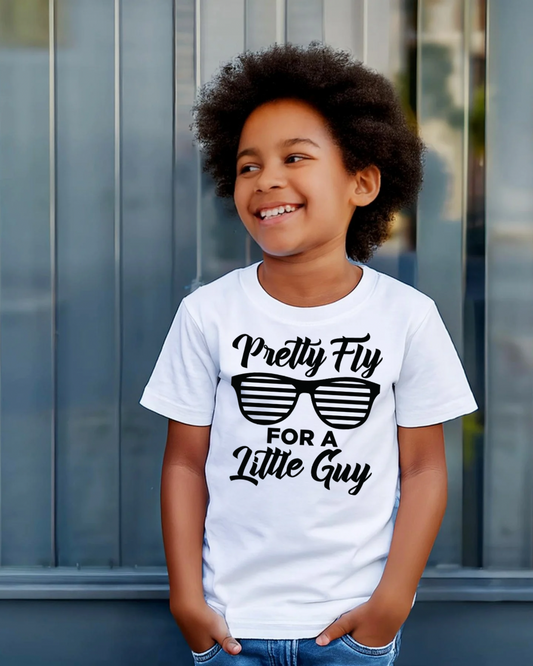 Pretty Fly For A Little Guy Toddler & Kids Tee-Shirt