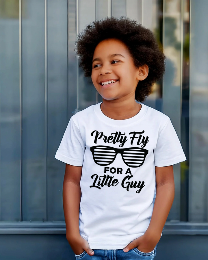 Pretty Fly For A Little Guy Toddler &amp; Kids Tee-Shirt
