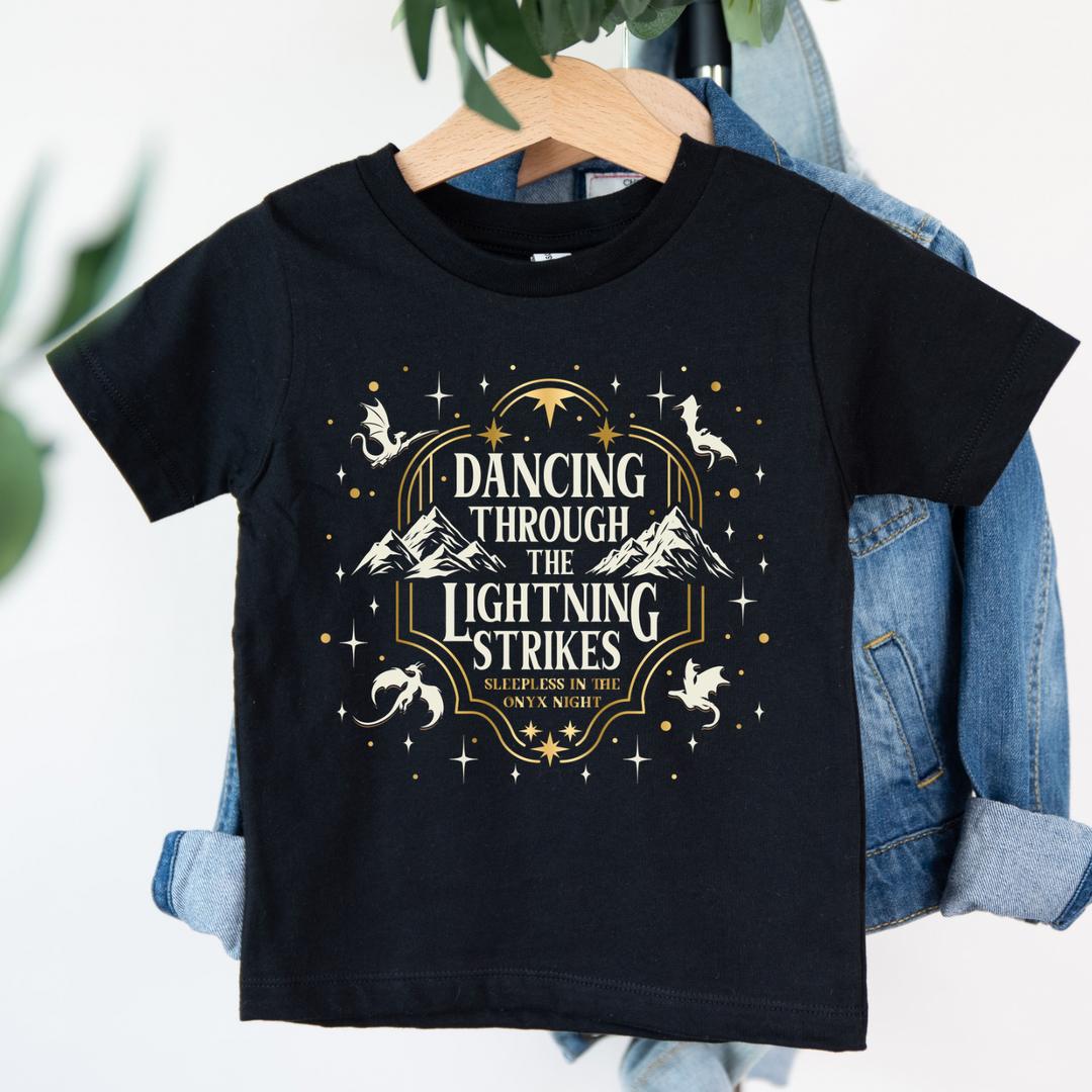 Dancing Through The Lightening Strikes Toddler &amp; Kids Tee-Shirt