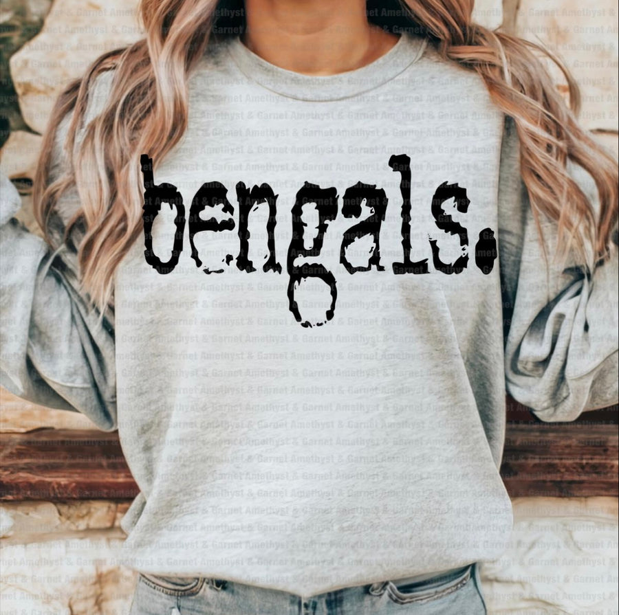 AFC Football Typography Women’s Crewneck
