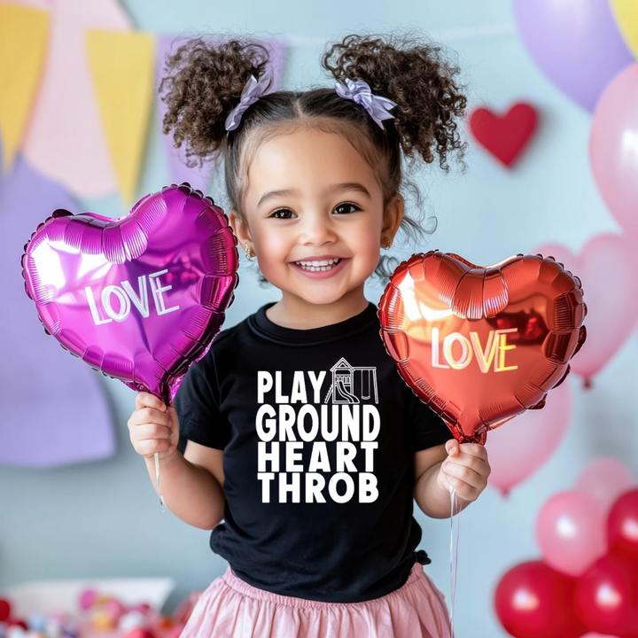 Playground Heart Throb Toddler &amp; Kids Tee-Shirt