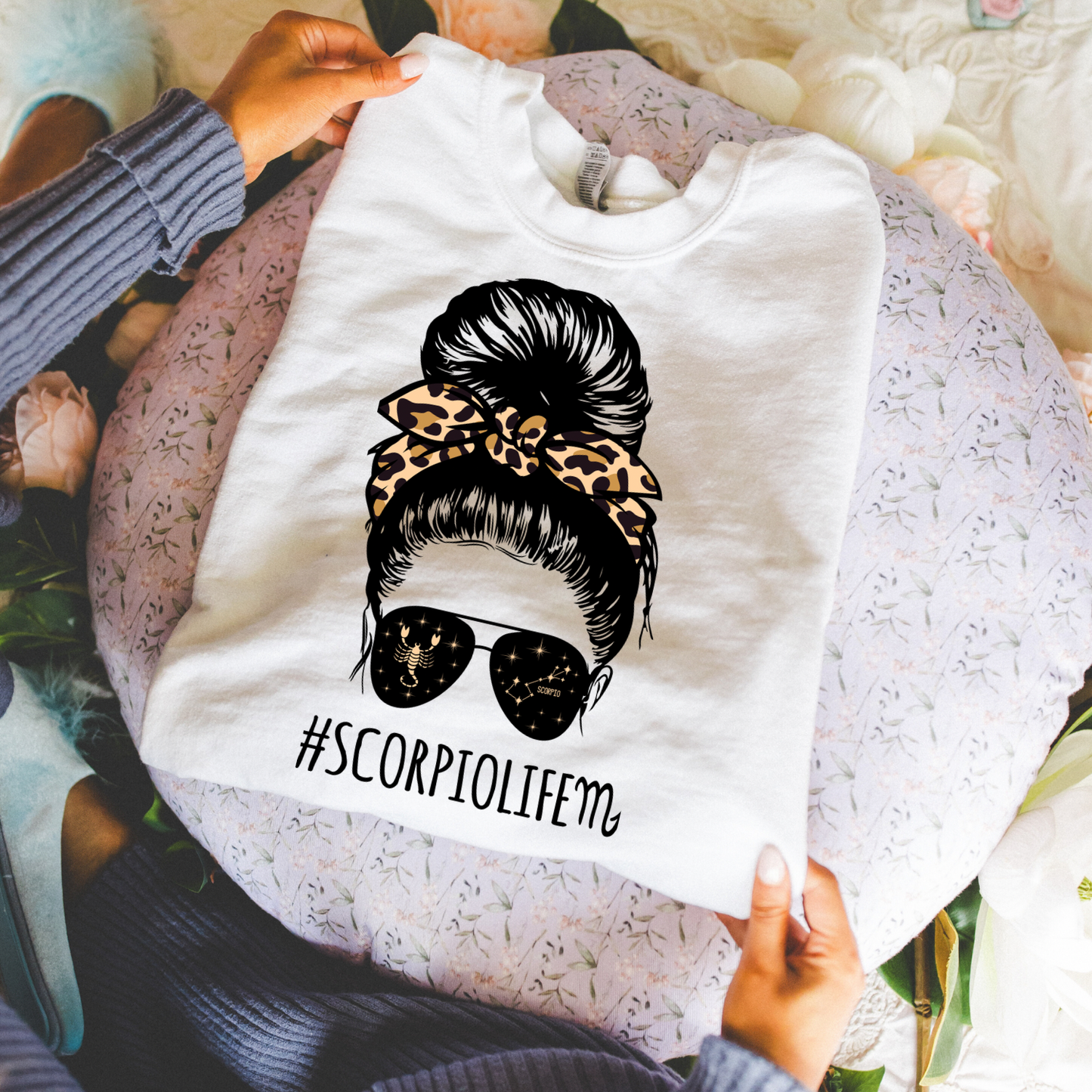 Shades On, Sign Strong Women’s Crewneck Sweatshirt