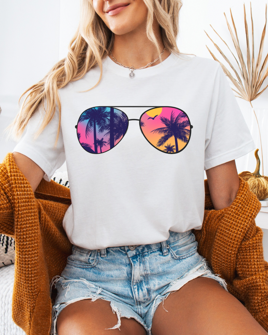 Sunset Sunnies Women’s Tee-Shirt