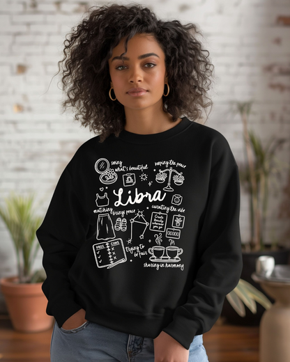Zodiac Reflection Women’s Crewneck Sweatshirt