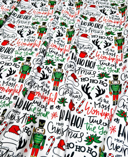 Jingle Bell Doodles Scrunchie