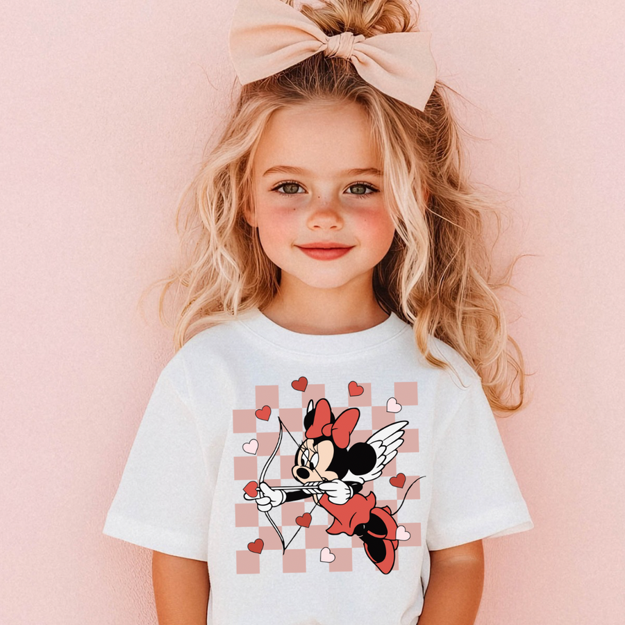 Cupid Minnie Toddler & Kids Tee-Shirt