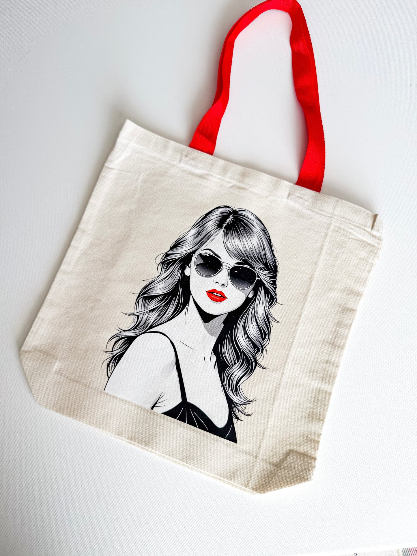 Red Lip Rebel Totebag