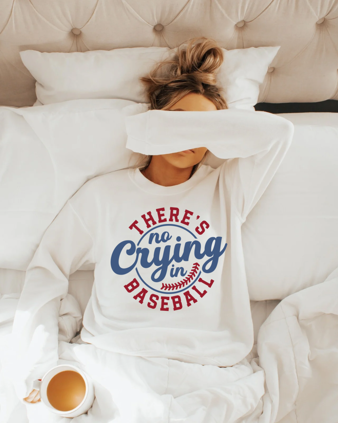 There’s No Crying In Baseball Crewneck