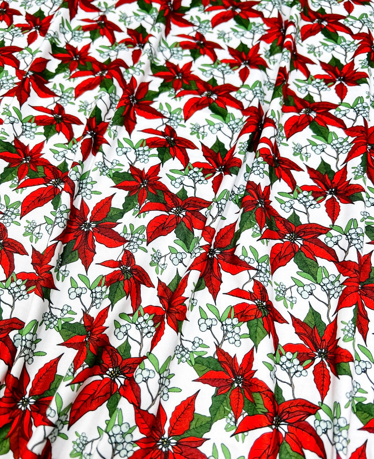 Poinsettia Perfection Scrunchie