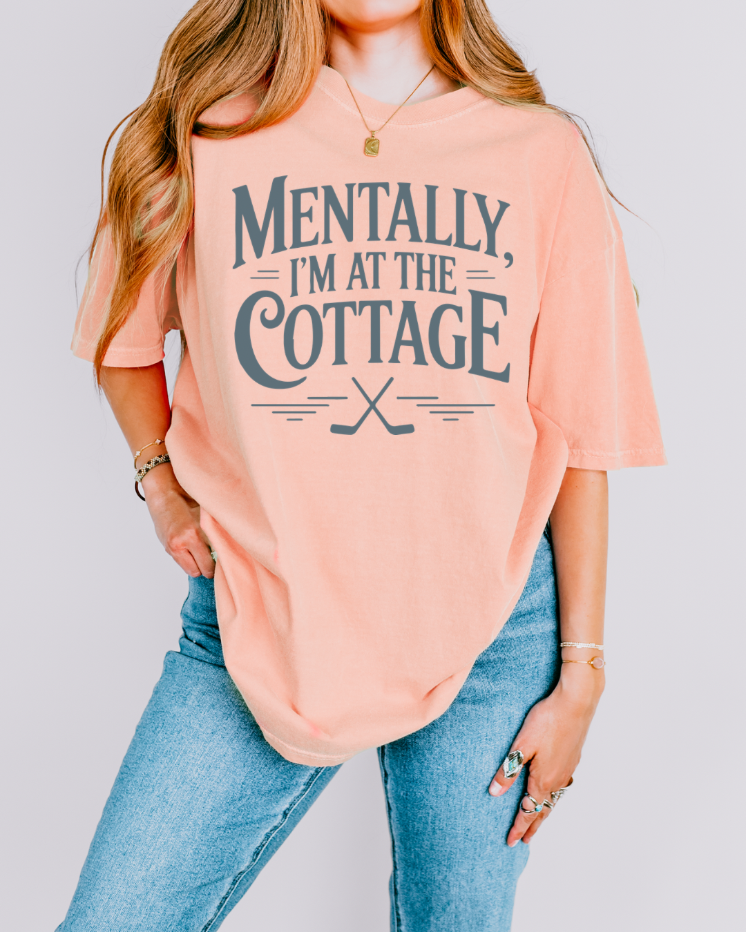Mentally, I’m At The Cottage Tee-Shirt