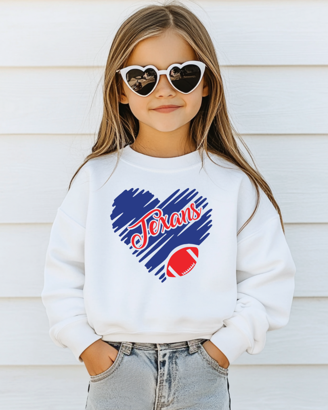 AFC I Heart My Team Kids Crewneck