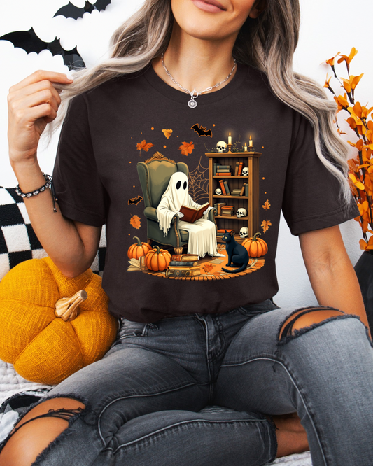 Ghost Me, I’m Reading Women’s Tee-Shirt