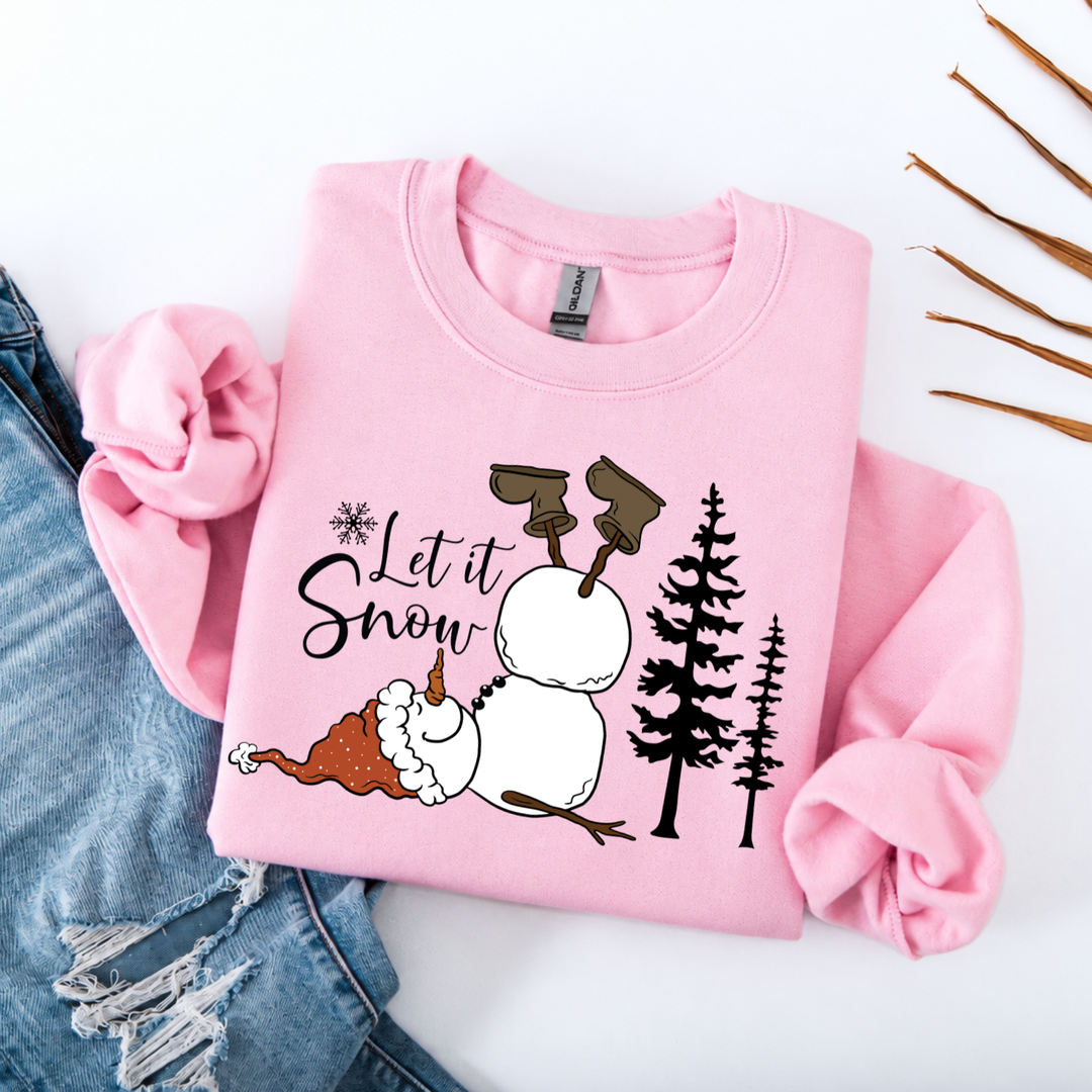 Let It Snow Women’s Crewneck Sweatshirt