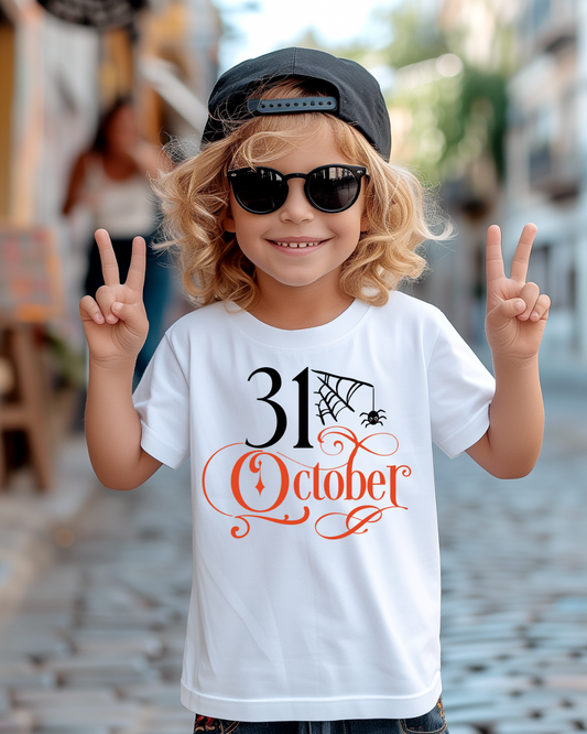 October 31st Halloween Toddler & Youth Tee-Shirt