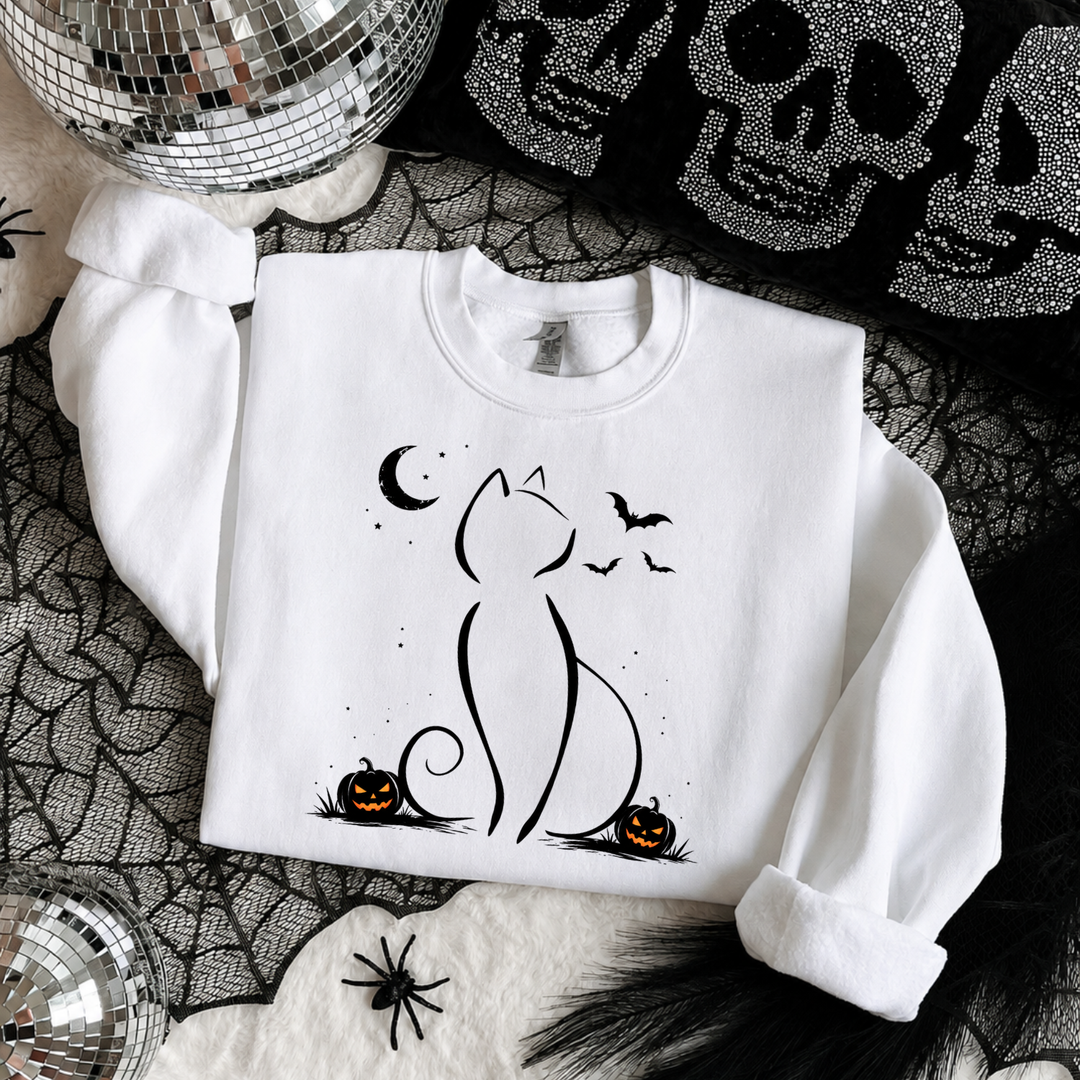 Black Cat Energy Women’s Crewneck Sweatshirt
