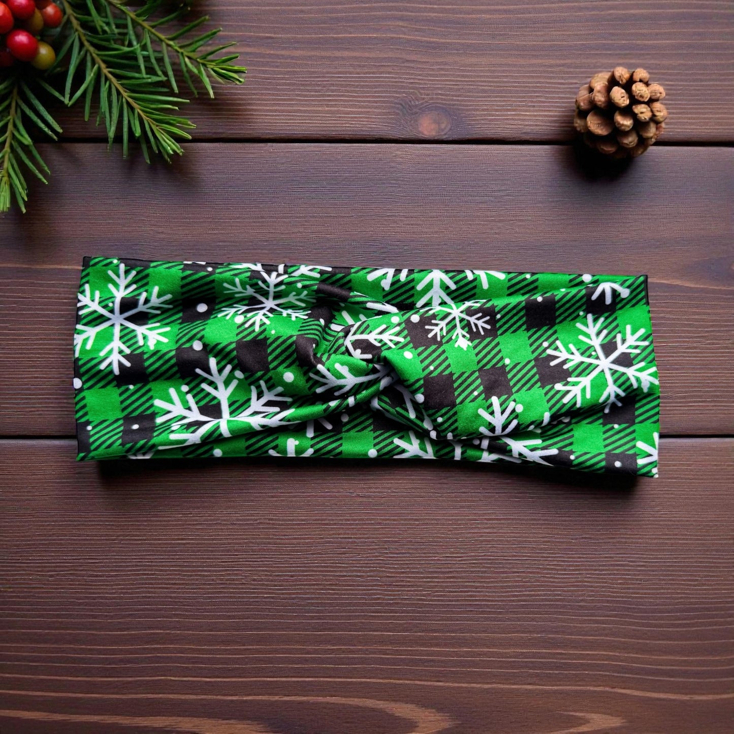 Frosted Flannel Headband