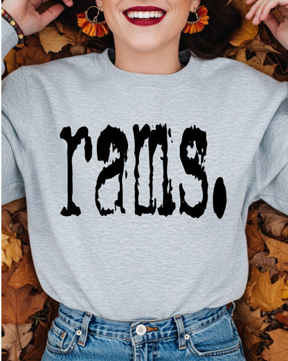 Rams Graphic Women’s Crewneck Sweatshirt