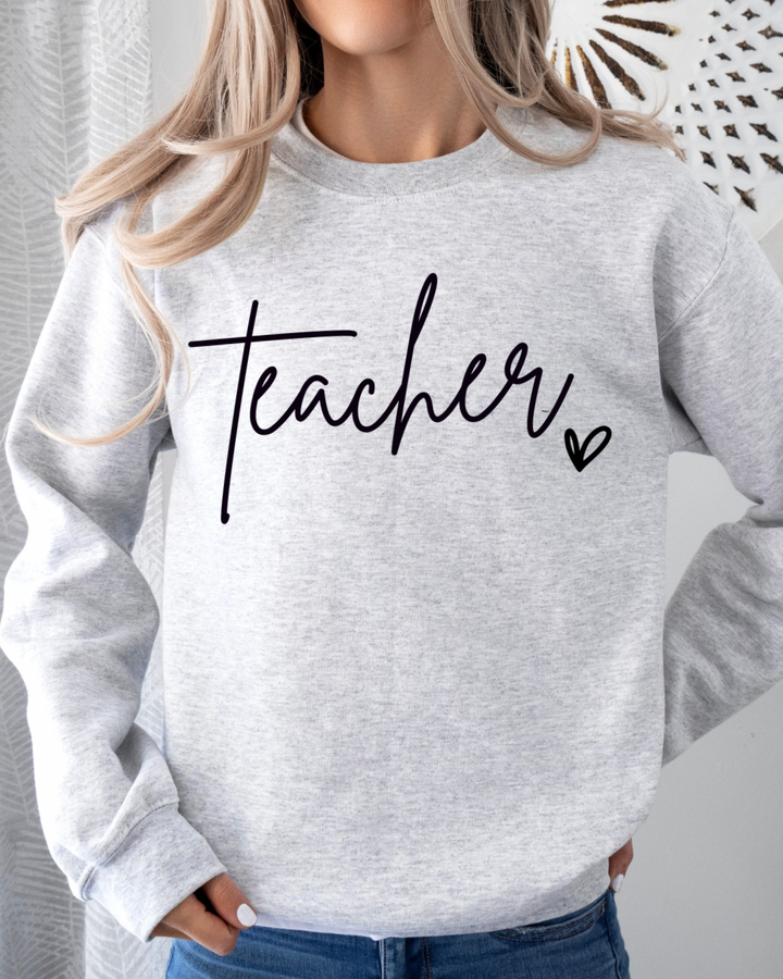Teacher Love Women’s Crewneck Sweatshirt