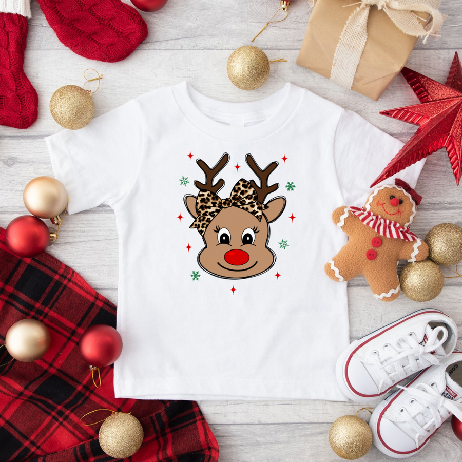 Ruby Reindeer Kids Tee-Shirt