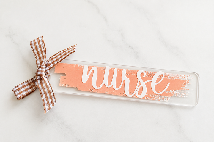 Nurse Acrylic Bookmark