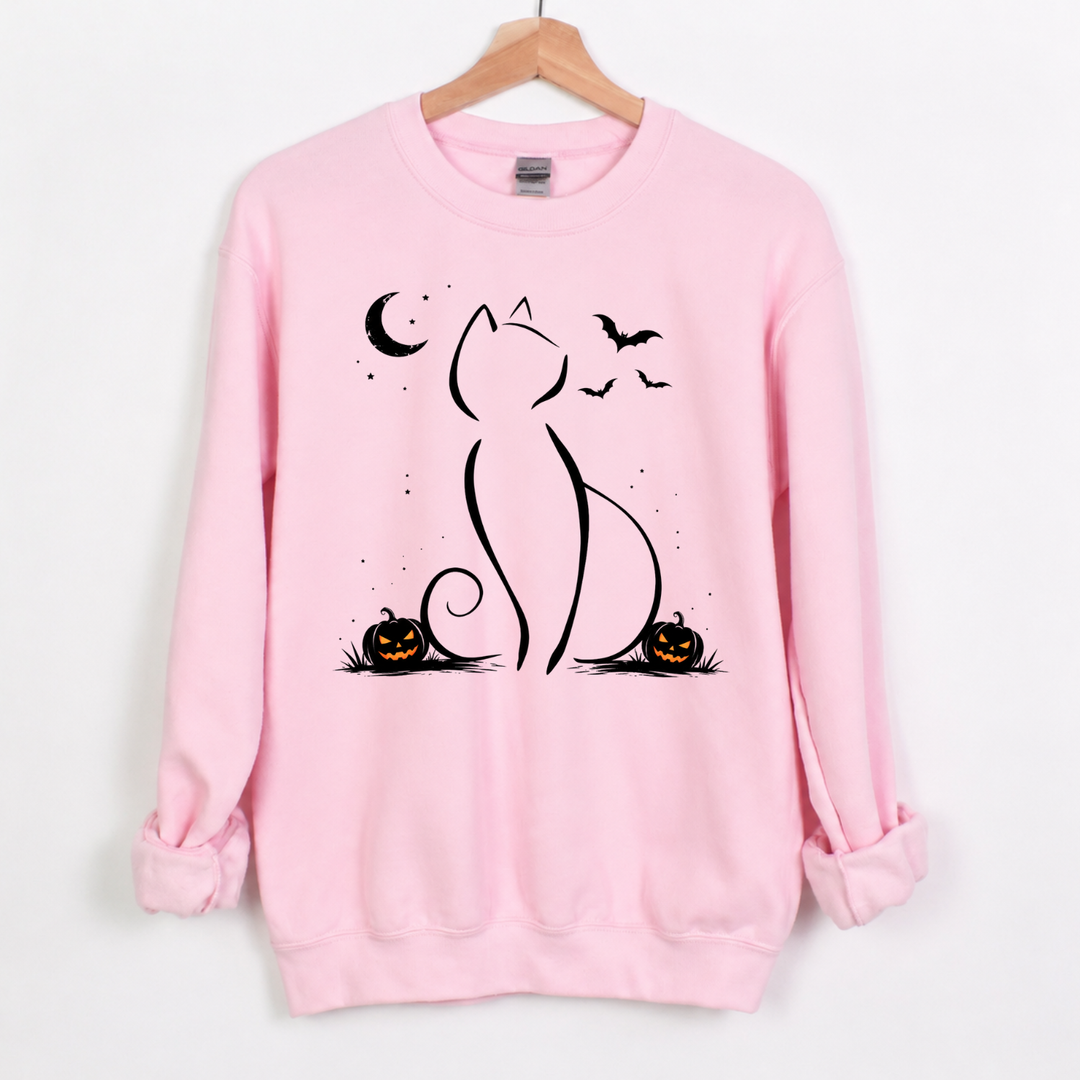 Black Cat Energy Women’s Crewneck Sweatshirt