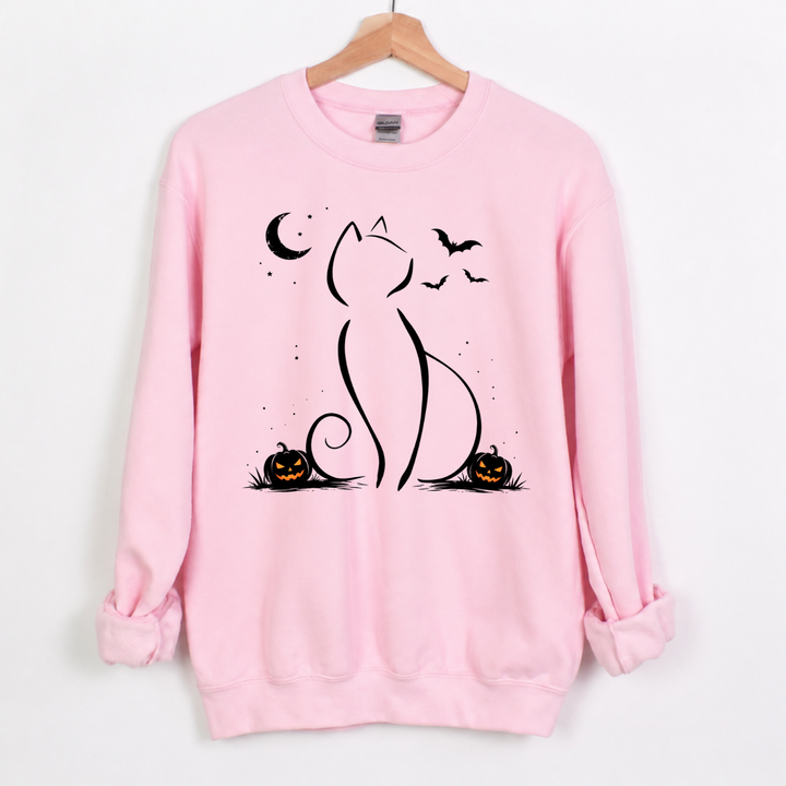 Black Cat Energy Women’s Crewneck Sweatshirt