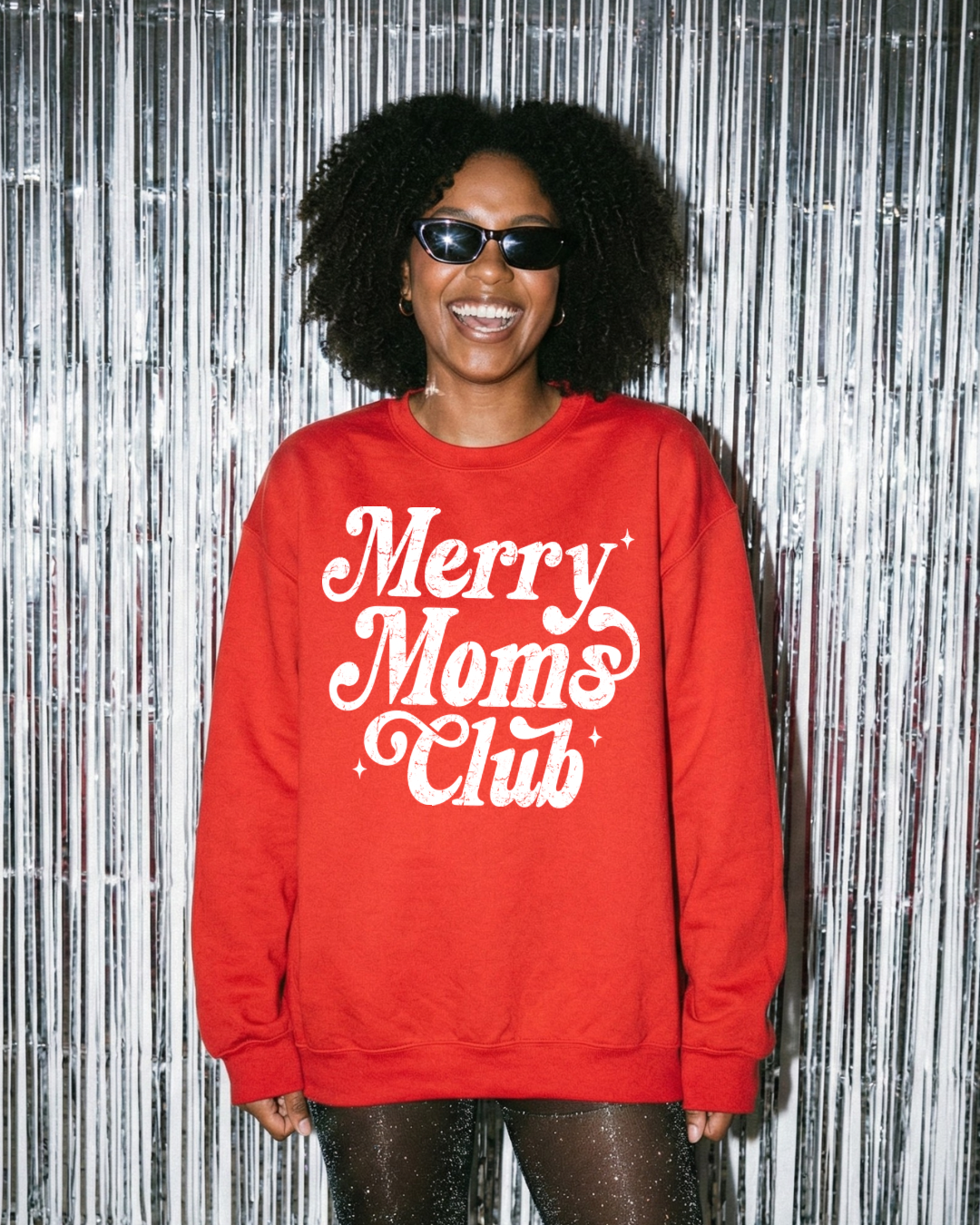 Merry Moms Club Women’s Crewneck