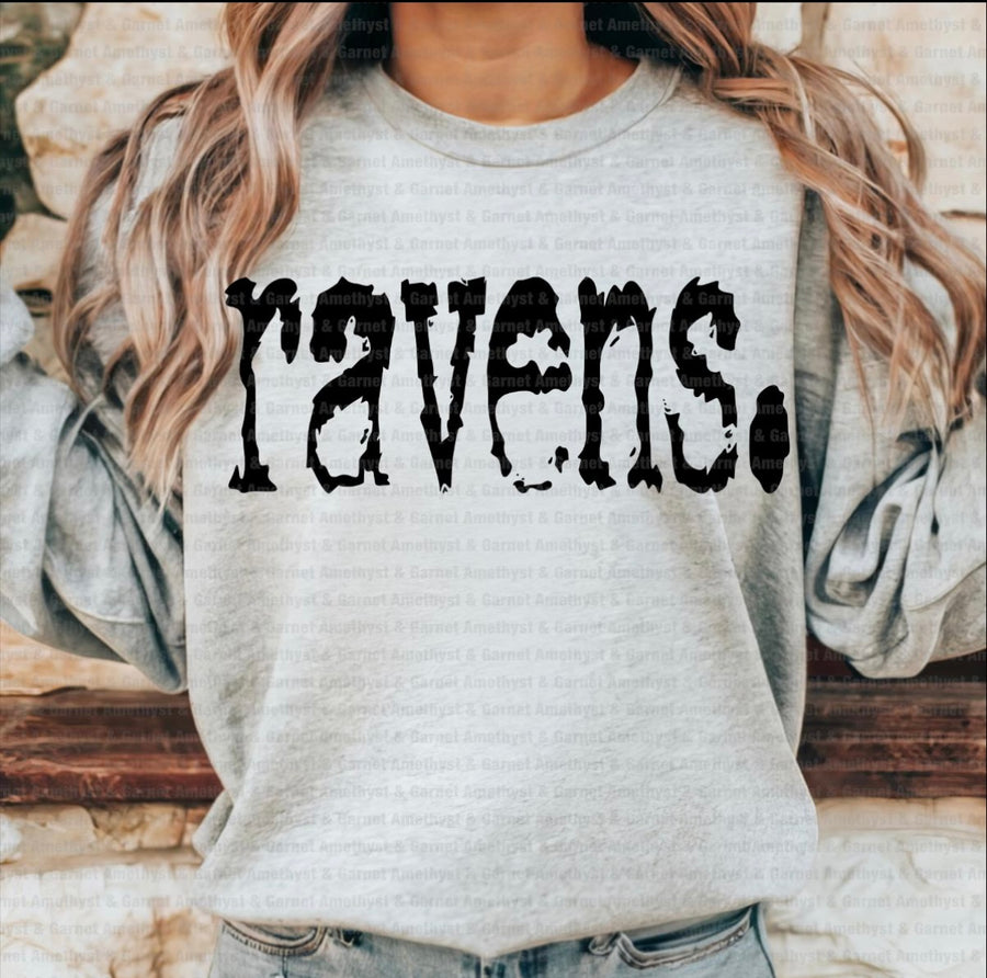 AFC Football Typography Women’s Crewneck