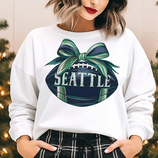 Seattle Bow Football Women’s Crewneck