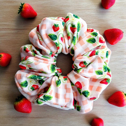 Strawberry Fields Scrunchie