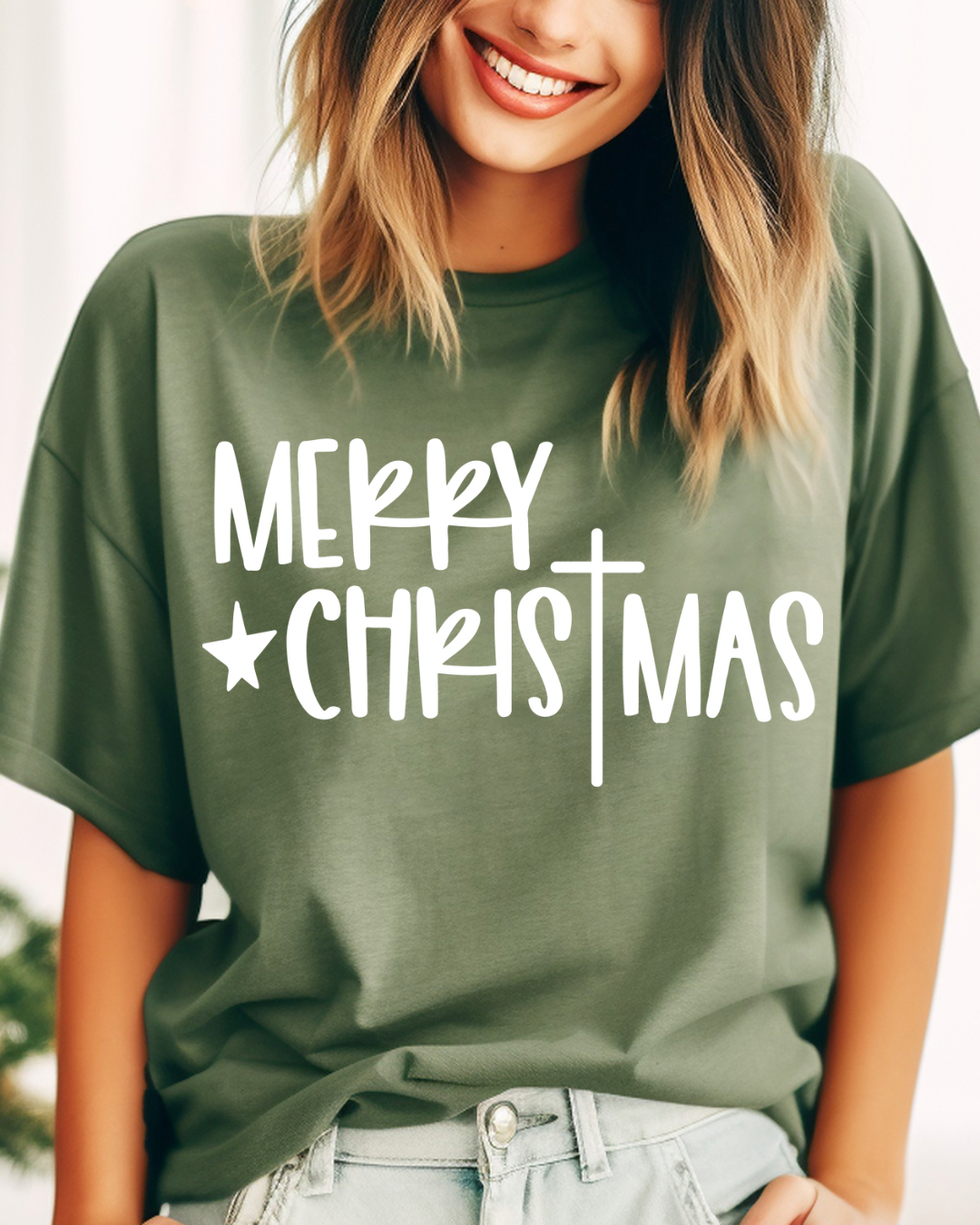 Merry Christmas Women’s Tee-Shirt