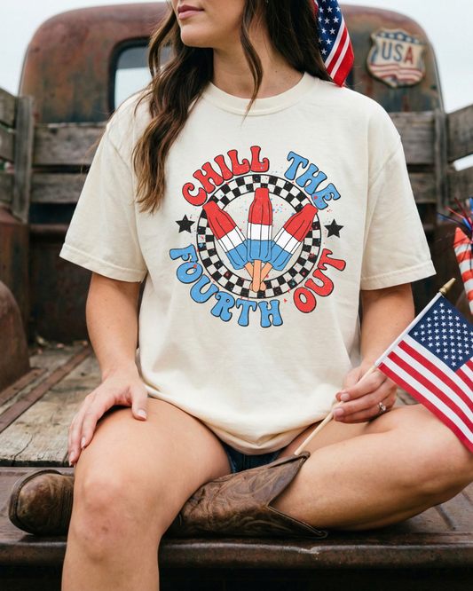 Chill The Fourth Out Women’s Tee-Shirt