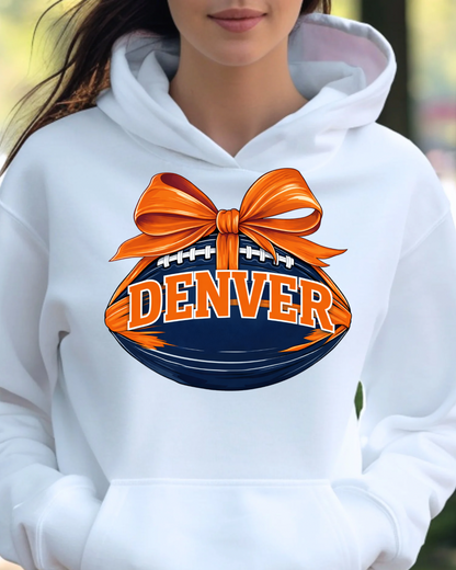 Bow Football Women’s Hoodie