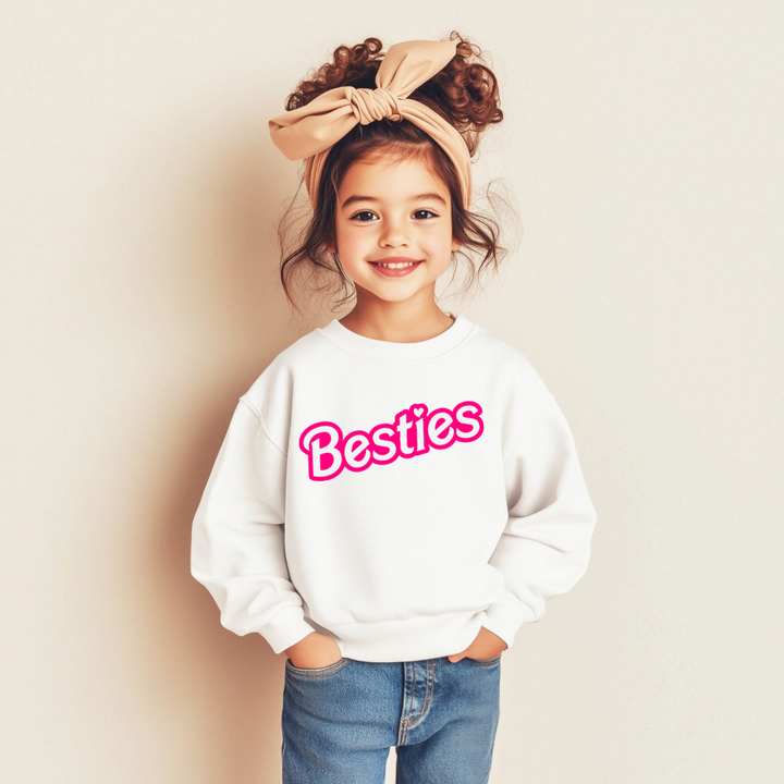 Besties Kids Crewneck Sweatshirt