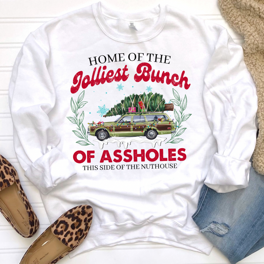 Jolliest Bunch Of A-Holes Crewneck