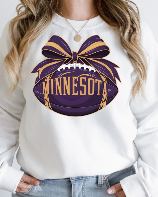 Minnesota Bow Football Women’s Crewneck