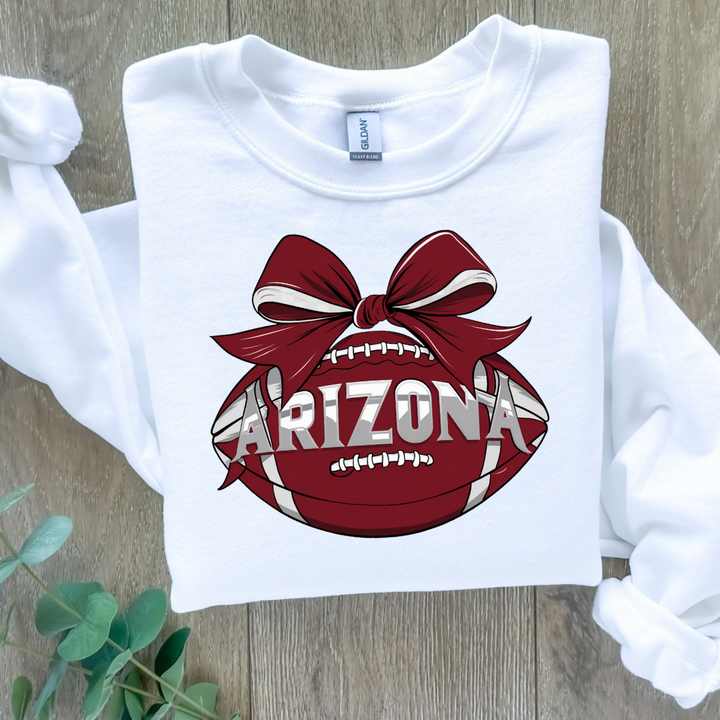 Arizona Bow Football Women’s Crewneck