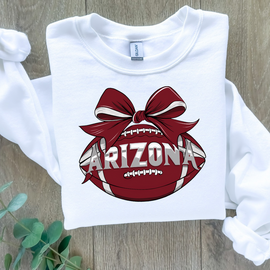 Arizona Bow Football Women’s Crewneck