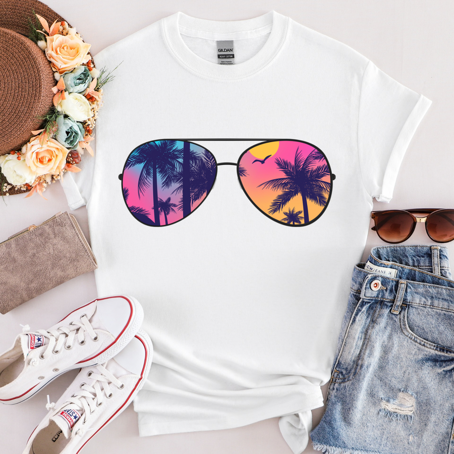Sunset Sunnies Women’s Tee-Shirt