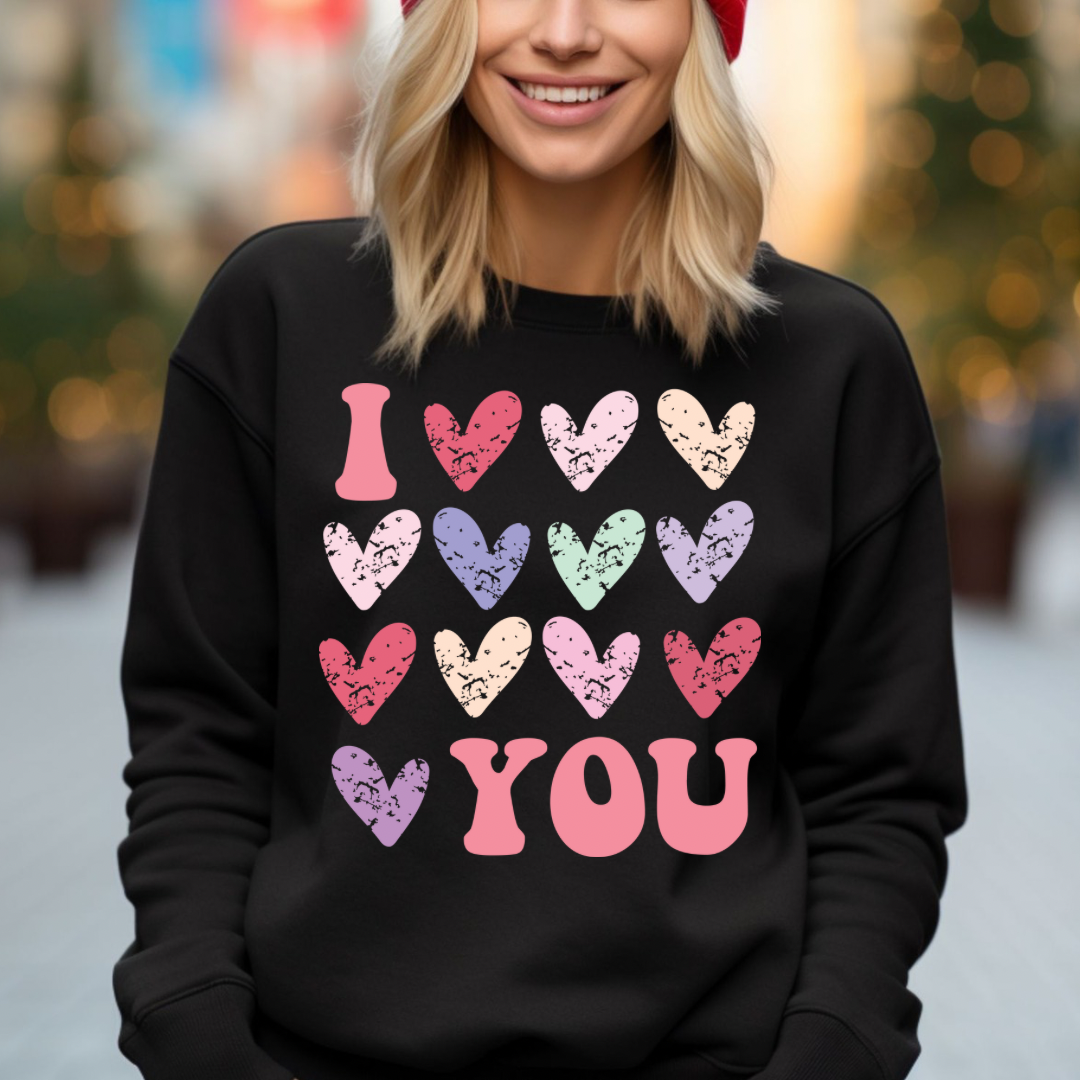 I Heart You Crewneck Sweatshirt
