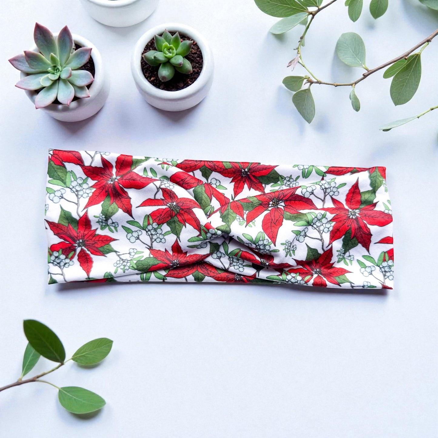 Poinsettia Perfection Headband