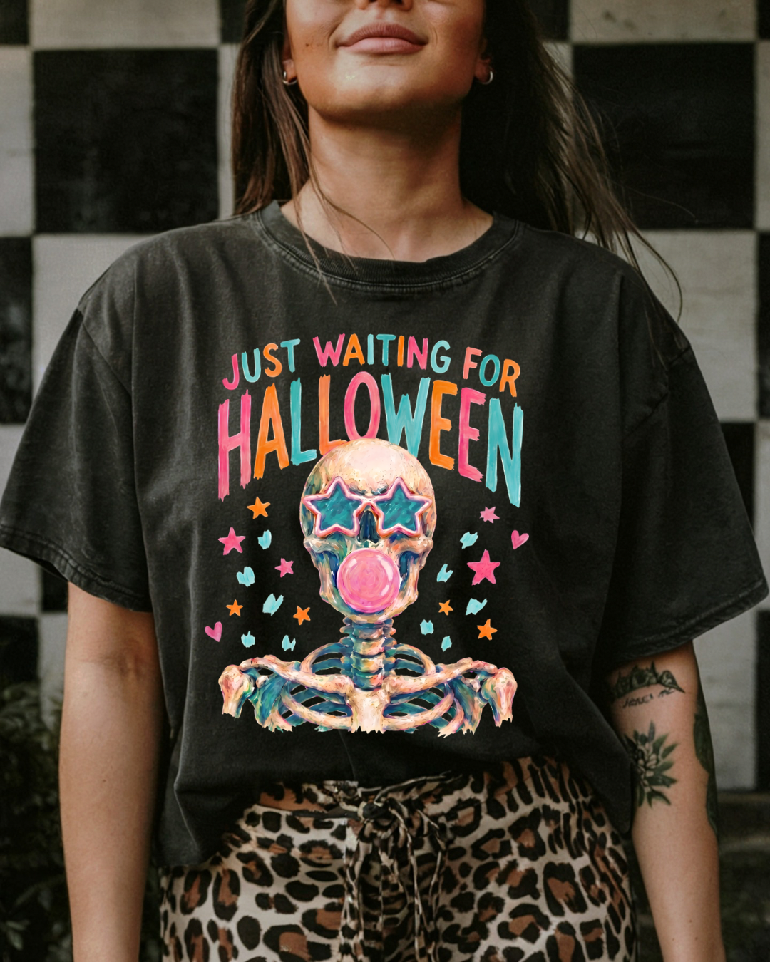 Just Waiting For Halloween Women’s Tee-Shirt