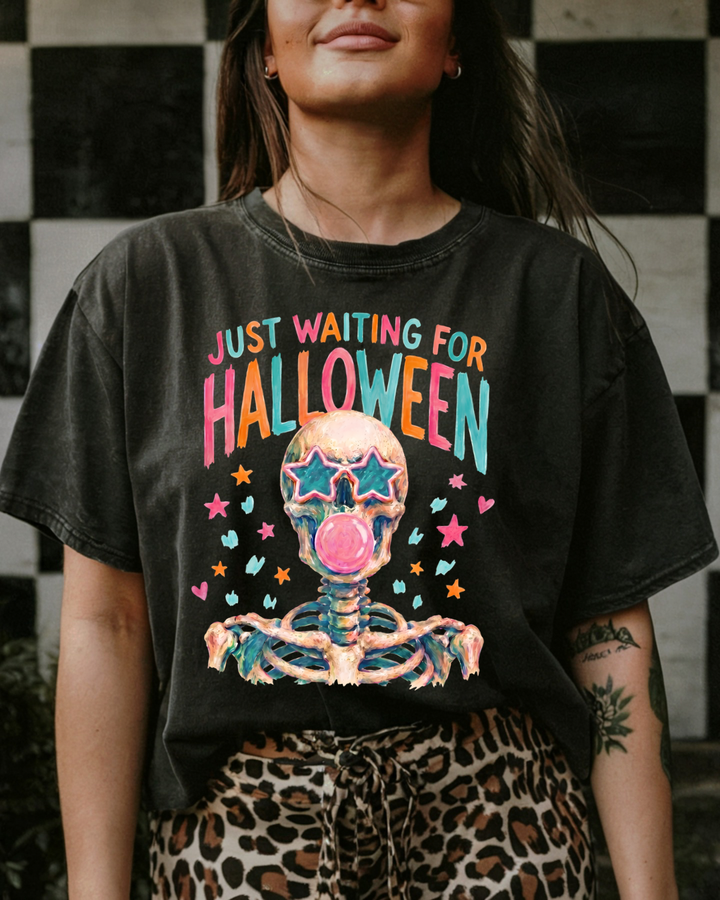 Just Waiting For Halloween Women’s Tee-Shirt