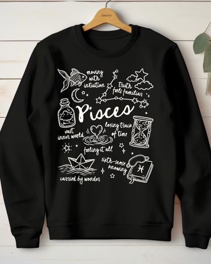 Zodiac Reflection Women’s Crewneck Sweatshirt
