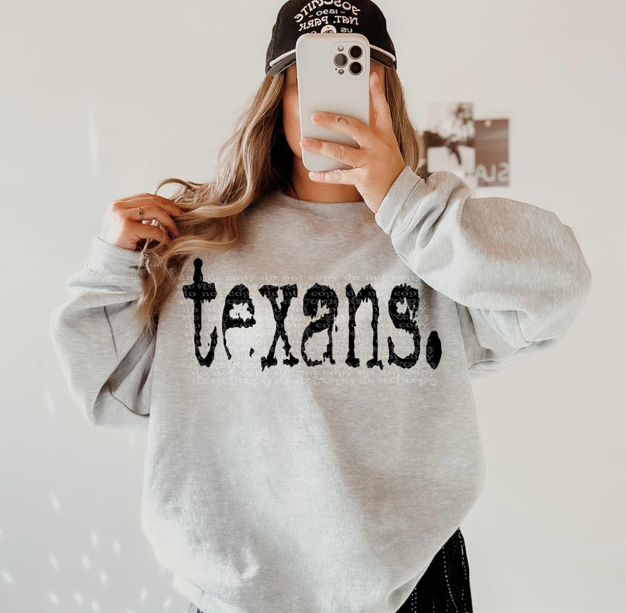 AFC Football Typography Women’s Crewneck