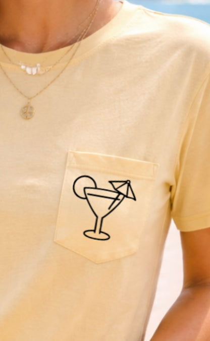 Cruisin’ & Boozin’ Pocket Tee-Shirt