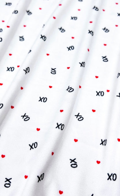 Hugs & Kisses Scrunchie